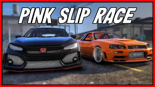 GTA 5 Roleplay - Pink Slip Race Joey (HE GETS MAD) | RedlineRP #898