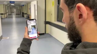 AR Navigation in a Hospital - ARway