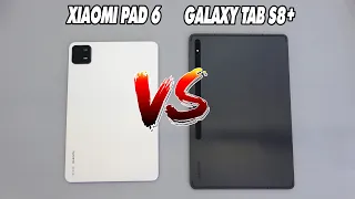 Xiaomi Pad 6 vs Samsung Galaxy Tab S8+ | SpeedTest & camera comparison