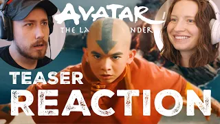 WOAH... Avatar: The Last Airbender Netflix TEASER REACTION!!! Married Couple Reacts Live Action ATLA