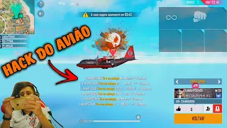 NOBRU MORRE PRA HACK DO AVIÃO AO VIVO!!