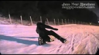 PASSE DESSOUS, Jean Yves Blondeau SKIMAN, BUGGY SKI in MUJU Resort