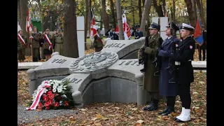Pożegnanie Obrońców Westerplatte na Cmentarzu Żołnierzy Wojska Polskiego