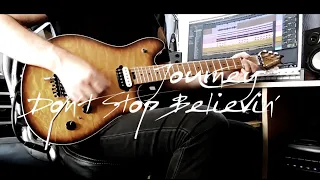 Journey Don't Stop Believin' Guitar Cover+backing track