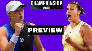 Swiatek vs Sabalenka | Final | Madrid Open 2024 | Tennis Prediction & Preview | Sabalenka vs Swiatek