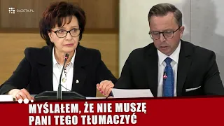 JOŃSKI kontra WITEK. Myślałem, że nie muszę pani mówić co to jest reasumpcja