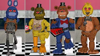 I PLAYING AS ALL FNAF MOVIE ANIMATRONICS In Garry's Mod! [Five Nights at Freddy's: Security Breach