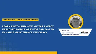 Customer Webinar: Learn How NuStar Energy Enhanced Maintenance Efficiency using Unvired Mobile EAM