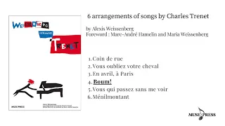 4.Boum! /  Weissenberg  6 arrangement of songs by Charles Trenet / シャルル・トレネによる6つの歌の編曲より No.4