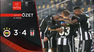 Fenerbahçe - 3 Beşiktaş - 4 Maç Özeti  #beşiktaş #besiktas #fenerbahce