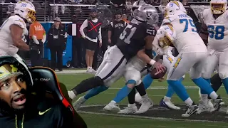 SHAMBLES! "Los Angeles Chargers vs. Las Vegas Raiders | 2023 Week 15 Game Highlights" REACTION!