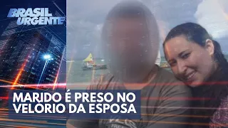 Preso no velório da esposa