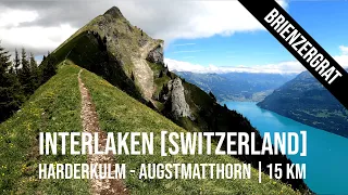 Brienzergrat | Hiking from Harderkulm via Suggiture to Augstmatthorn | Interlaken [Switzerland] | 4K