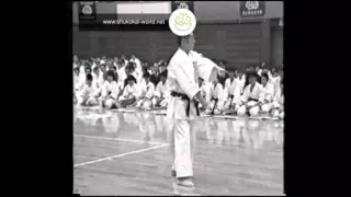 Chojiro Tani sensei performing Suparinpei kata
