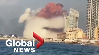 Beirut explosion: Massive blast devastates city's port area