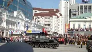 Парад Победы в Екатеринбурге 2010