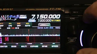 Yaesu FT-710 Contour and DNR noise reduction