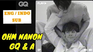 ( Sub Eng/ Indo ) Ohm Nanon GQ & A Thailand, (Mata Nanon yang paling indah )