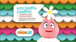 Free Dislike Video: Yo Gabba Gabba Nick Jr Curriculum Board Parody Remake