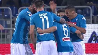 Il gol di Mario Rui - Cagliari - Napoli 0-5 - Giornata 26 - Serie A TIM 2017/18