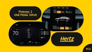 One Pedal Drive | Introducing the Polestar 2 | Hertz US