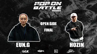 EUN.G vs HOZIN｜Open side Final @ POP ON BATTLE 2020｜LB-PIX