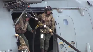 Culdrose dummy deck, Merlin inflight refuelling