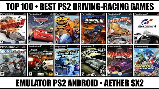 Top 100 Best Driving And Racing Games For PS2 | Best PS2 Games | Emulator PS2 Android