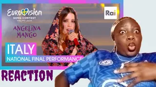 Angelina Mango - La Noia Italy 🇮🇹#angelinamango  Eurovision2024 #eurovision2024 #reaction #italy