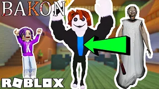 GRANNY BECOMES BACON HAIR! 🥓 / Roblox: Bakon Chapter 1