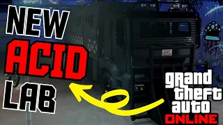 ACID LAB BUSINESS REVIEW from NEW GTA 5 Online Los Santos Drug Wars DLC // Acid Lab Startup Guide