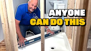 How To Install A Shower Pan | Church Flip | Episode 9