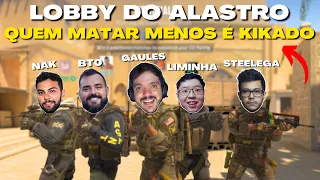 Gaules jogando no LOBBY DO ALASTRO - Quem m@tar menos é KIKADO #1