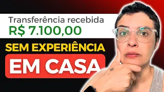 Trabalho home office de R$497 a R$7.100 com esse site pra ganhar dinheiro na internet