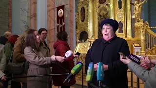 Марина Олеговна Логунова об иконостасе Петропавловского собора