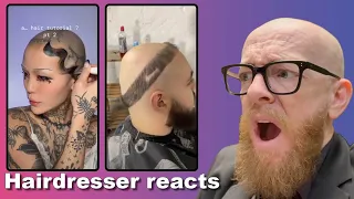 Hairdresser reacts to hair fails and wins compilation from Tik Tok. #hairfail #hair #beauty