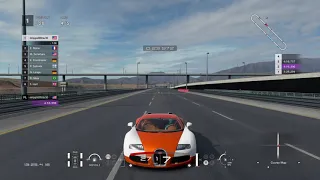 Gran Turismo®SPORT bugatti veyron ss 5 laps route x 1135hp