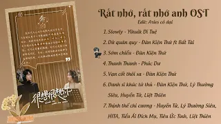 [Playlist 20 bài - New] Nhạc phim Rất nhớ, rất nhớ anh || 很想很想你 OST