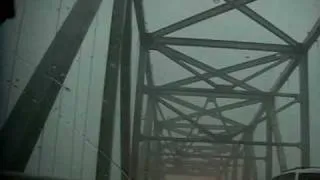 Chesapeake Bay Bridge Storm Sunday July 25th, 2010. Microburst hit and no where to go