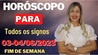 Horóscopo de hoje 03-04/06/23, FINAL DE SEMANA para TODOS os SIGNOS #amor #saude #dinheiro Por Zuri