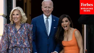 Biden, Eva Longoria Host White House Screening Of 'Flamin' Hot'