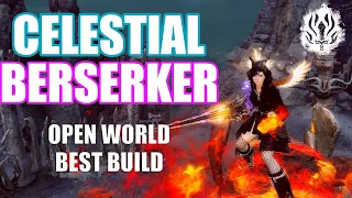GW2 - Celestial Berserker - Open World Build - Guild Wars 2 PvE - Warrior Gameplay End of Dragons