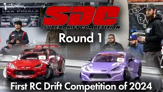 First RC Drift Competition of the Year!!! SDC Round One at Super-G RC Drift Arena