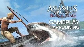 Harpooning Sharks and Whales - Assassin's Creed IV: Black Flag Gameplay