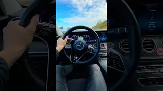 2022 Mercedes Benz e class e220d - pov test drive