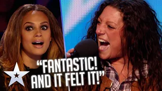 Eva Iglesias sings from her (broken) heart! | Audition | BGT Series 8