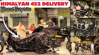 Taking Delivery Of My New Bike Himalayan 450 | Good News Bhi Hai 🥰 Or Bad News Bhi 😡 #hrriderabhi