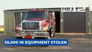 Thieves break into Oregon fire station, steal equipment