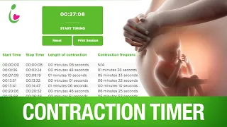 Contraction Timer: How to Time Contractions During Pregnancy - Pregistry