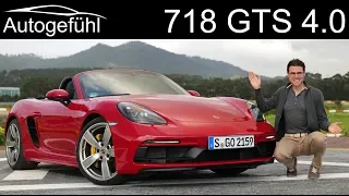 Porsche 718 Boxster GTS 4.0 vs 718 Cayman GTS 4.0 FULL REVIEW racetrack with Mark Webber